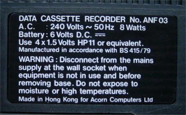 Acorn_Cassette_Recorder_rear_label.jpg - 51Kb